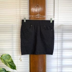 Z SUPPLY Women's Size X-Small Pocket Skirt Mini Gray Skirt
